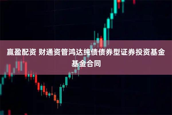 赢盈配资 财通资管鸿达纯债债券型证券投资基金基金合同